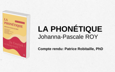 Tous les sons ne mènent pas au laboratoire de phonétique de l’Université Laval